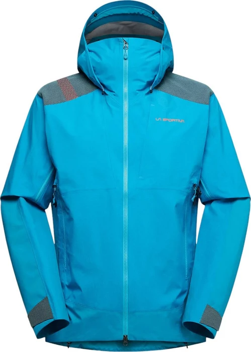 La Sportiva Supercouloir GTX Pro Funktionsjacke tropic blue/cherry tomato (Herren)