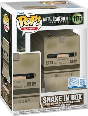 FunKo Pop! Games - Metal Gear Solid Delta: Snake Eater - Snake in Box