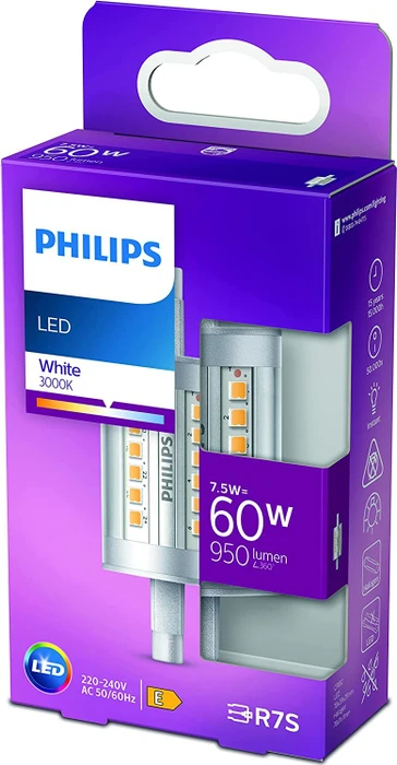 Philips LED Stab R7s 7.5W/830 dimmbar