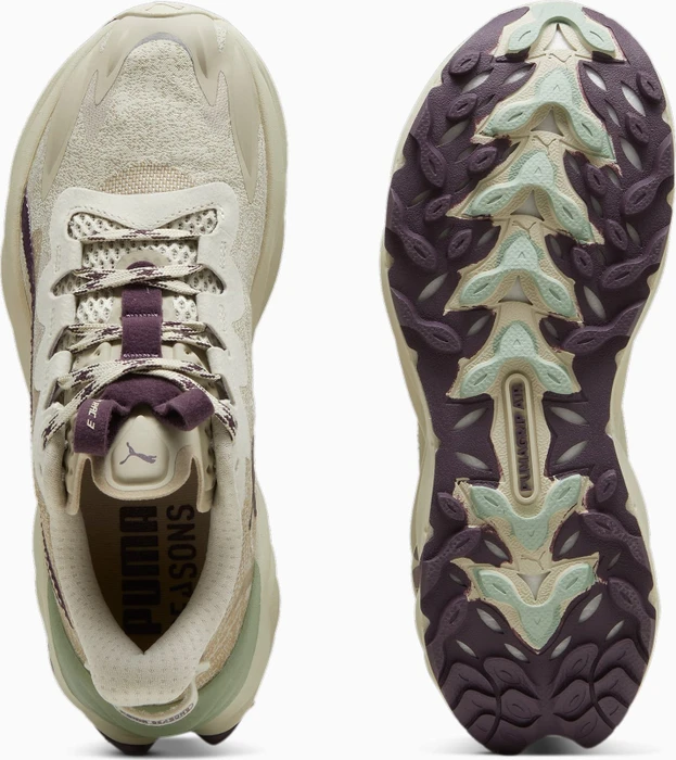 Puma Fast-Trac Nitro 3 desert dust/oak branch/midnight plum (Damen)