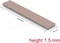DeLOCK M.2 Non-Silicone Wärmeleitpad 120x20x1.5mm, 1 Stück Vorschaubild