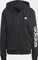 adidas Essentials Linear French Terry Hoodie schwarz/weiß (Damen) Vorschaubild