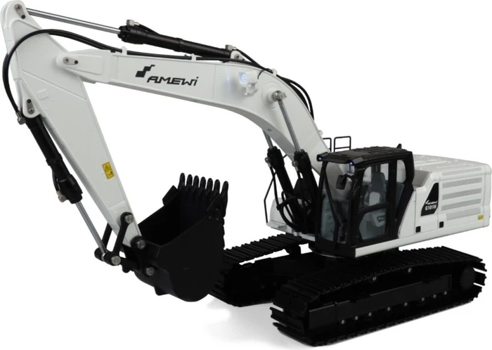 Amewi Vollmetall Hydraulikbagger G101H weiß