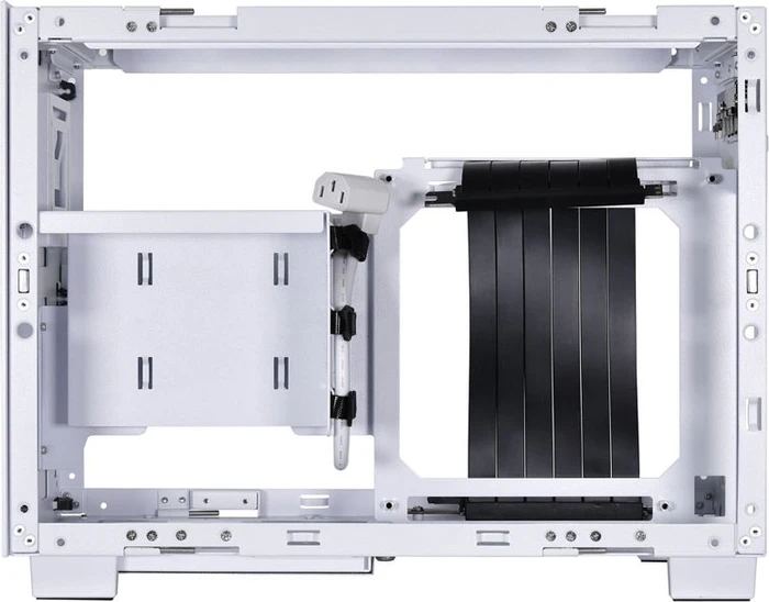 Lian Li Q58, weiß, PCIe 3.0, Glasfenster, Mini-ITX