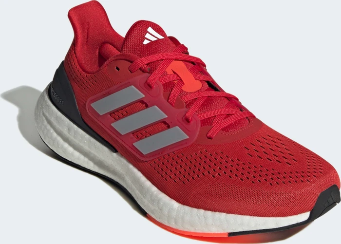 adidas Pureboost 23 better scarlet/silver metallic/cloud white (Herren)