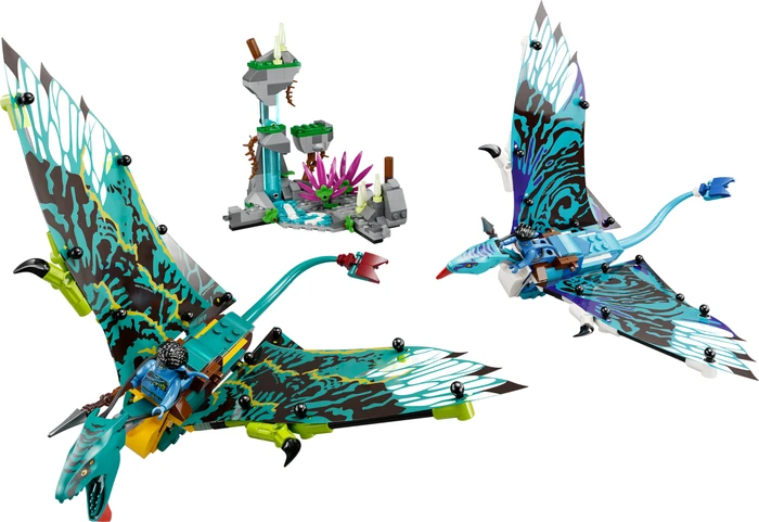 LEGO Avatar - Jakes und Neytiris erster Flug auf einem Banshee