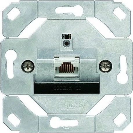 Gira Einsatz Netzwerk-Anschlussdose Cat.6A 1fach Schneidklemmtechnik