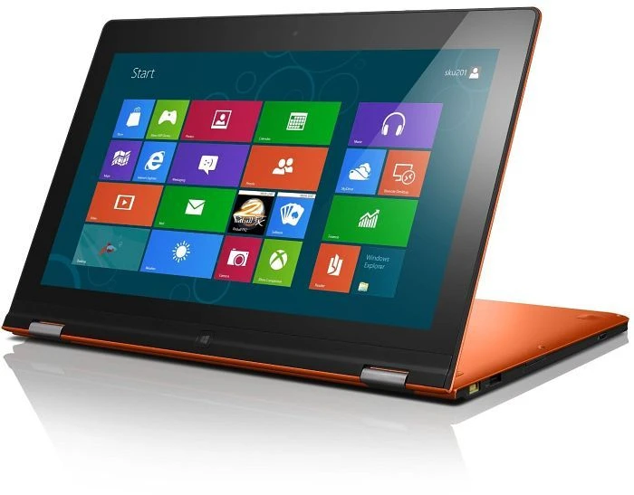 Lenovo Yoga 13, orange, Core i5-3337U, 4GB RAM, 128GB SSD, DE