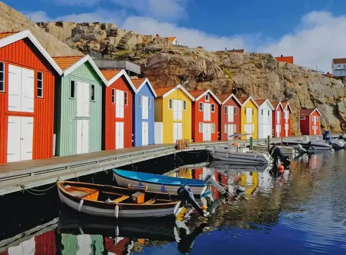Ravensburger Feel Well & Puzzle Bunte Häuser in Schweden