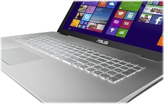ASUS N751JX-T4032T, silber, Core i7-4720HQ, 8GB RAM, 1TB HDD, GeForce GTX 950M, DE