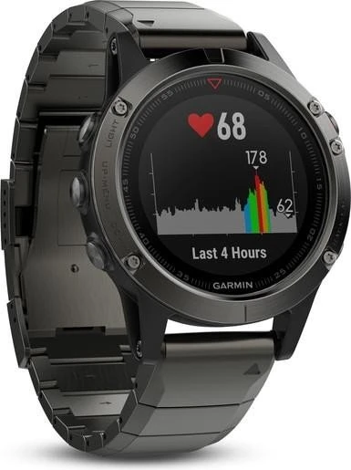 Garmin Fenix 5 Sapphire grau