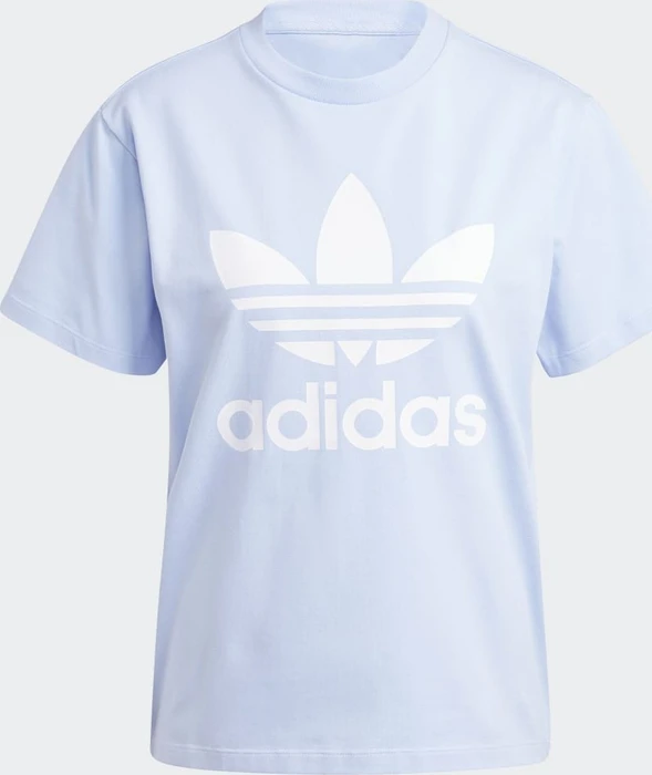 adidas Adicolor Classics Trefoil T-Shirt kurzarm blue dawn (Damen)