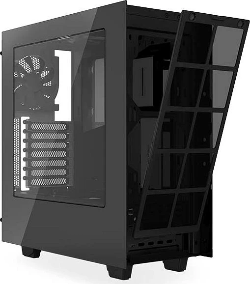 NZXT Source 340 schwarz, Acrylfenster
