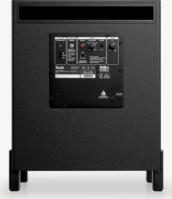 Teufel Cinebar Pro 2 für Dolby Atmos Surround 7.1.2-Set schwarz