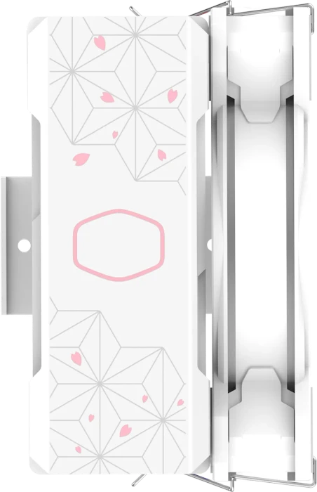Cooler Master Hyper 212 Halo White Sakura Limited Edition, weiß