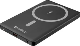 Sandberg Magnet Powerbank 5000 Saver schwarz