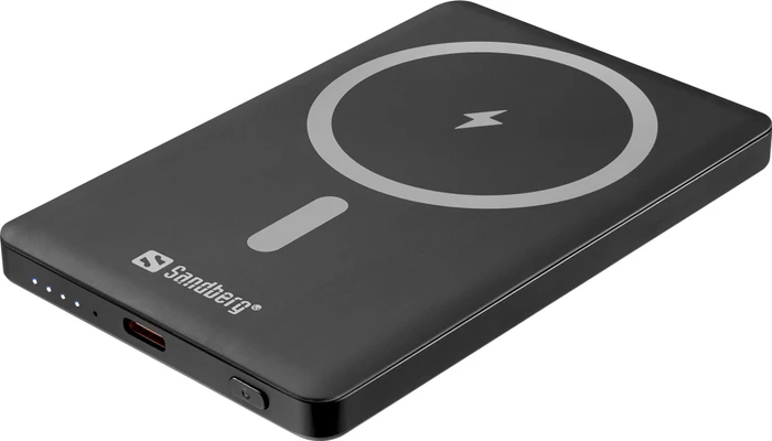 Sandberg Magnet Powerbank 5000 Saver schwarz