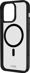 SBS Mobile Mag Frame Case für Apple iPhone 15 Plus schwarz