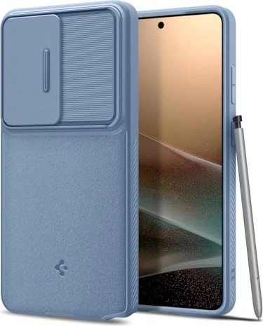 Spigen Optik Armor für Samsung Galaxy S26 Ultra light blue