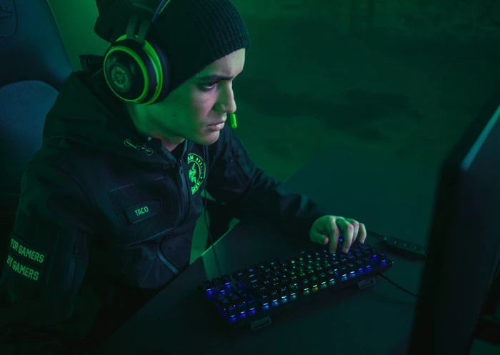 Razer Huntsman Tournament Edition, TKL, Razer Linear Optical RED, USB, EU