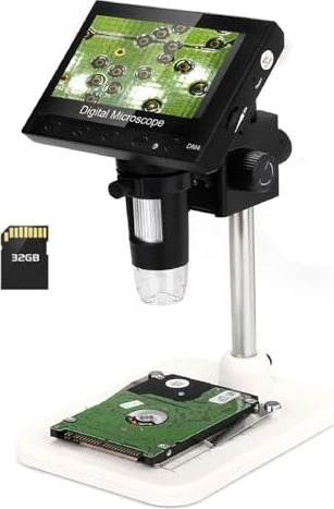 Wadeo 4.3-Zoll-LCD-Digitalmikroskop