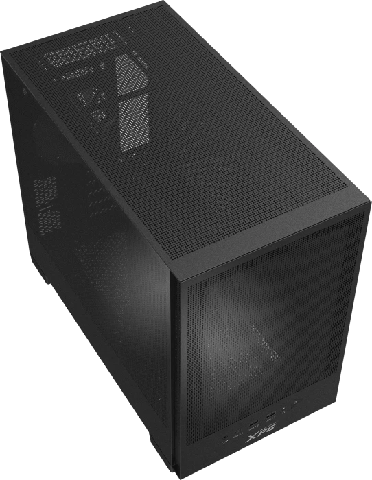 ADATA XPG Valor Mesh Nano Black, schwarz, Glasfenster