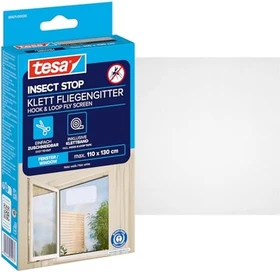 tesa Insect Stop Standard Fliegengitter 110x130cm weiß