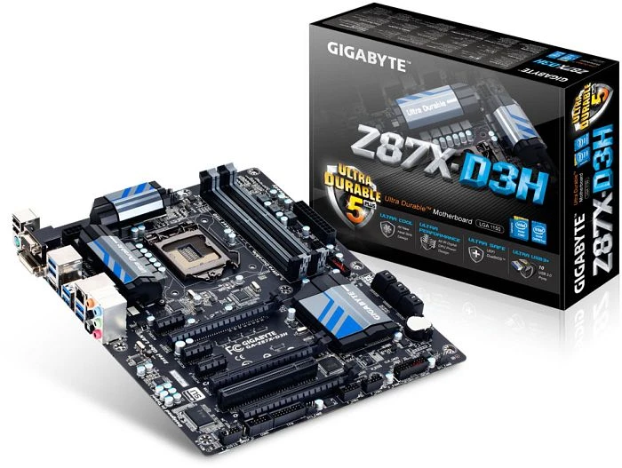 GIGABYTE GA-Z87X-D3H (Intel 1150)