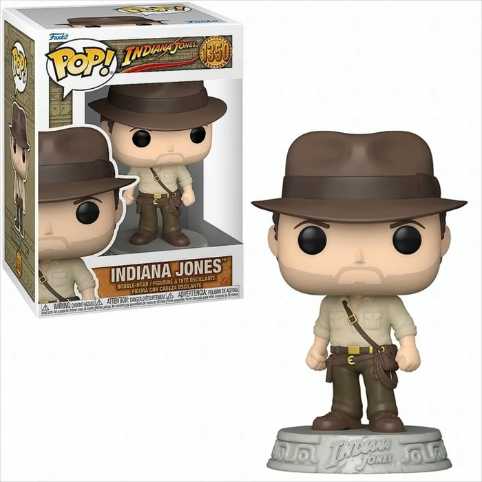 FunKo Pop! Movies - Indiana Jones Jäger des verlorenen Schatzes - Indiana Jones with Satchel