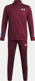 Under Armour Rival Strick Trainingsanzug vintage maroon/fresco blue/white (Junior)