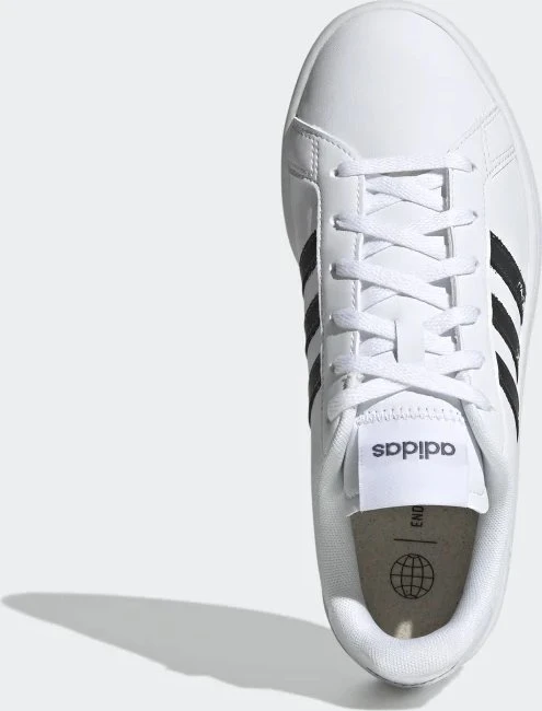 adidas Grand Court Base Beyond cloud white/carbon/grey two (Damen)