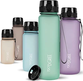 720°DGREE uberBottle softTouch Trinkflasche 1l kiwi green
