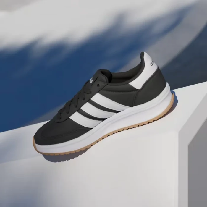 adidas Run 70s 2.0 core black/cloud white/gum (Junior)