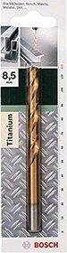 Bosch DIY HSS-TiN Metallbohrer, 8.5x75x117mm, 1 Stück