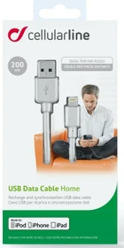 Cellularline Power Cable Lightning 2.0m weiß