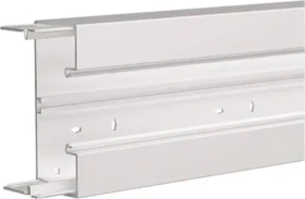 Hager Brüstungskanal-Unterteil zu BRH, Oberteil 80mm, 68x170x2000mm, Verkehrsweiß