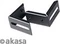 Akasa Riser Black Pro, Riser Card Cable, inkl. PCI-Slot Blende, gewinkelt, PCIe 3.0, 200mm Vorschaubild