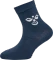 hummel Sutton Socken black/grey melange/blue nights, 3 Paare (Junior) Vorschaubild