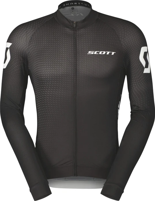 Scott RC Pro Trikot langarm schwarz/weiß (Herren)