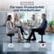 Clouvou Nexus Hocker, 470-640mm, schwarz Vorschaubild