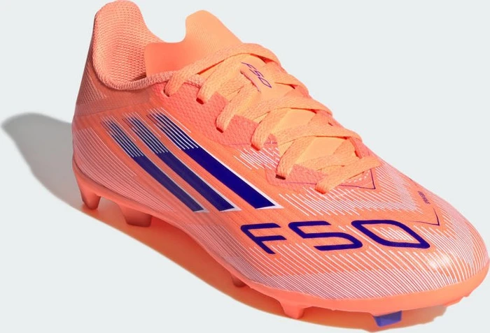 adidas F50 League FG/MG beam orange/lucid blue/cloud white (Junior)