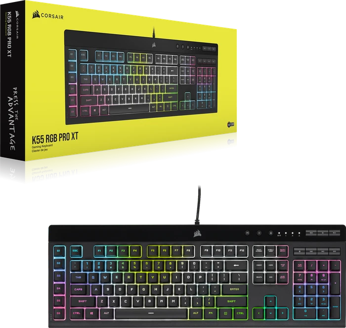 Corsair Gaming K55 RGB PRO XT, USB, UK
