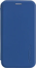 Peter Jäckel Commander Book Case Curve Deluxe für Samsung Galaxy A52/A52 5G Soft Touch Maritim Blue