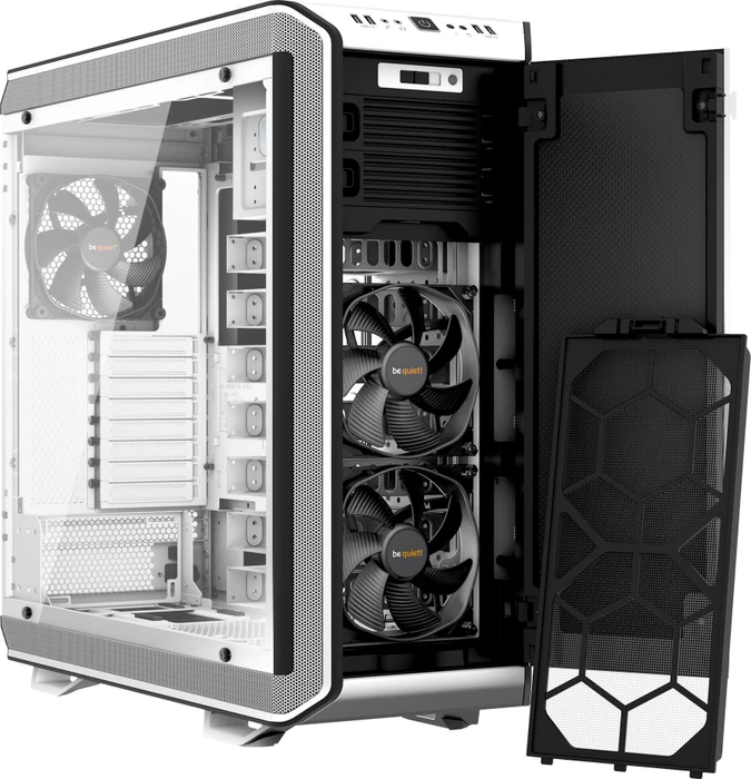 be quiet! Dark Base Pro 900 White Edition weiß, Glasfenster, schallgedämmt