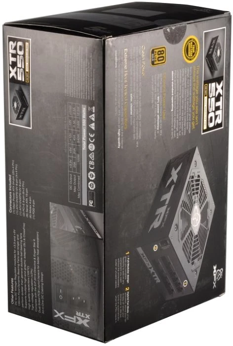 XFX XTR Series 550W, ATX 2.31