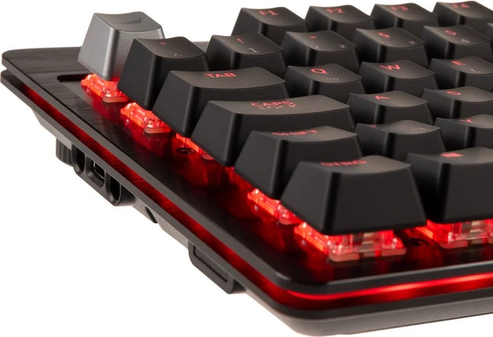 Mountain Everest Core Midnight Black, TKL, LEDs RGB, Gunmetal Gray, MX RGB RED, USB, DE