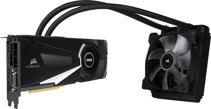 MSI GeForce GTX 1070 Sea Hawk X, 8GB GDDR5, DVI, HDMI, 3x DP