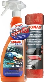 Sonax Xtreme Ceramic QuickDetailer mit MicrofaserTücher Außen AktionsSet 750ml