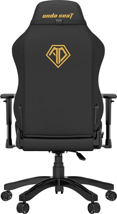 Anda Seat Phantom 3 L Gamingstuhl, Elegant Black, Kunstleder schwarz/Logo gold