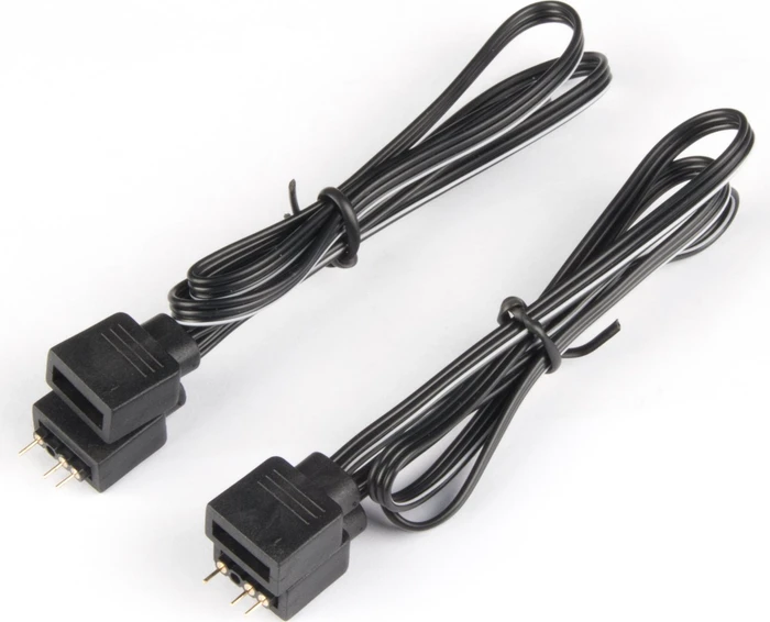 SilverStone LS04, ARGB beleuchtet, LED-Streifen, weiß